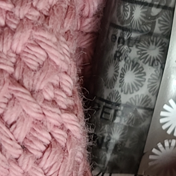 UGG Heirloom Lace Up Knit Boots 1000693 US Size 7 PINK - Picture 5 of 16